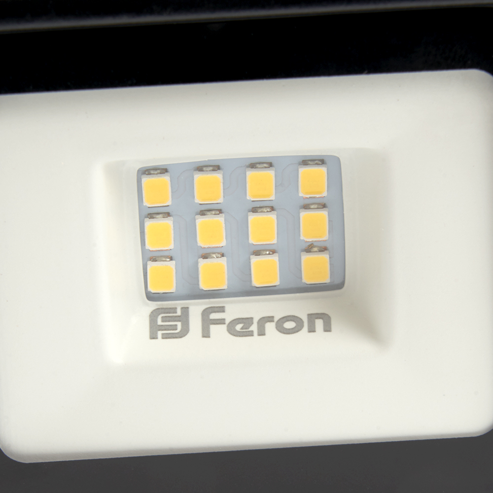прожектор светодиодный многоматричный feron ll-918 29490 4000к 10w, артикул 29490