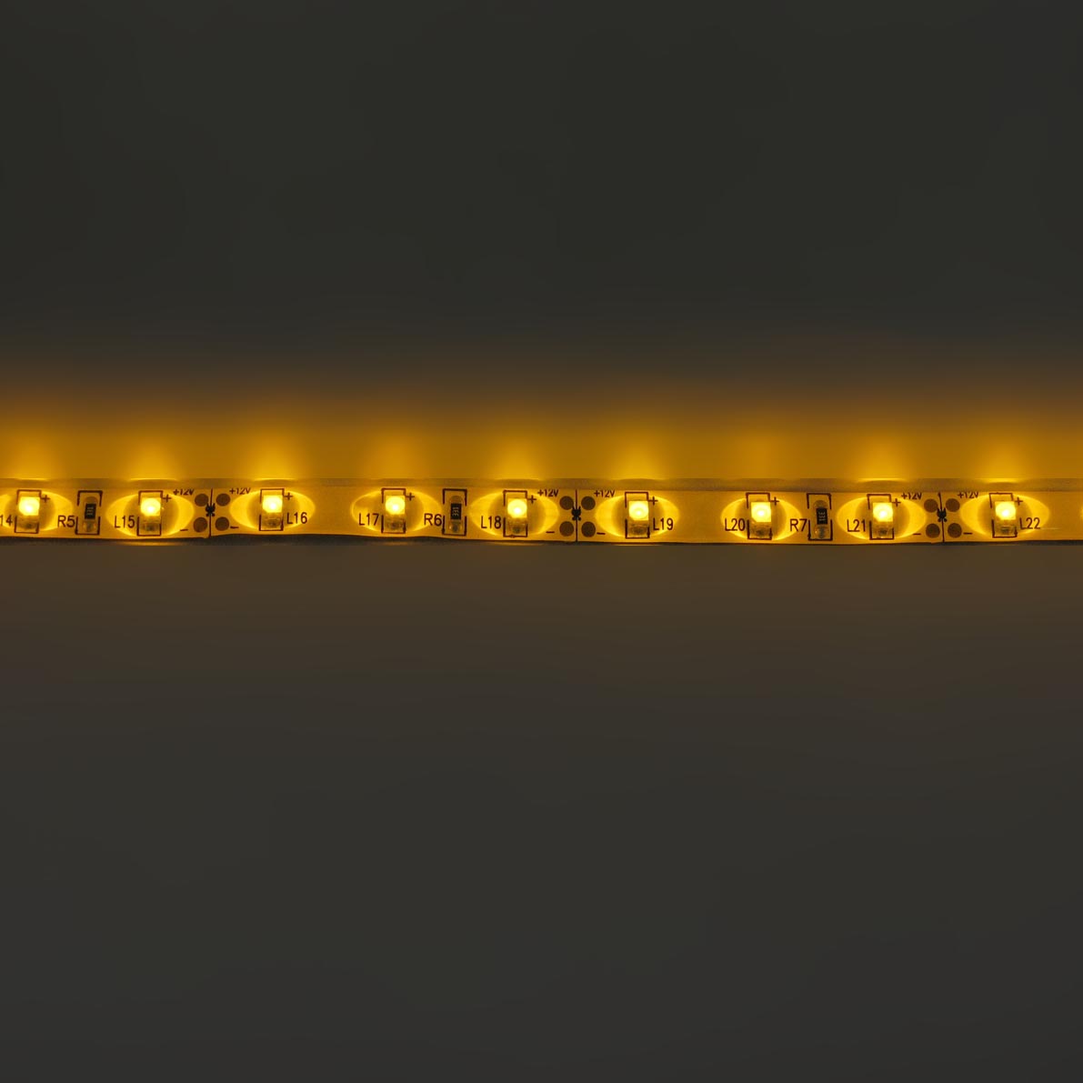 светодиодная лента standart pro class, 3528, 60 led/m, yellow, 12v, ip65, артикул 29002