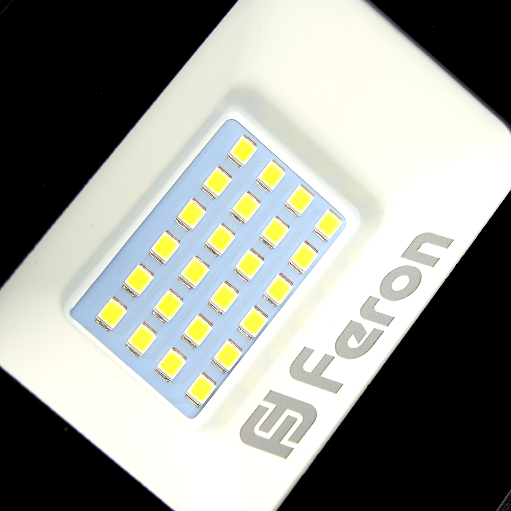 прожектор светодиодный многоматричный feron ll-907 29557 6400к 30w, артикул 29557