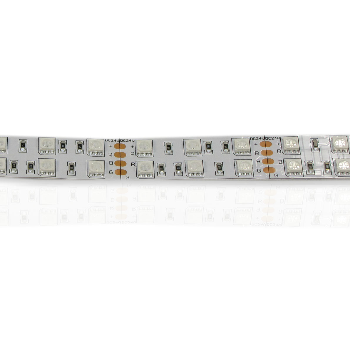 светодиодная лента standart pro class, 5050, 120 led/m, rgb, 24v, ip33, артикул 52006
