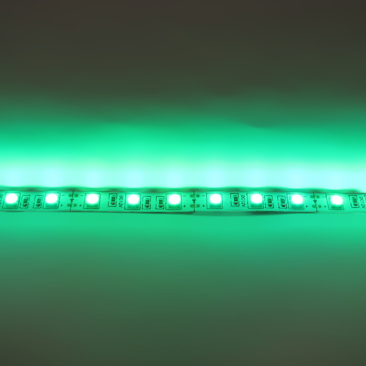 светодиодная лента standart class, 5050, 60led/m, green, 12v, ip33, артикул 52721